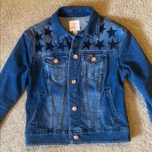 XS LLR Harvey Jean Jacket ⭐️⭐️⭐️ Rose Gold Buttons